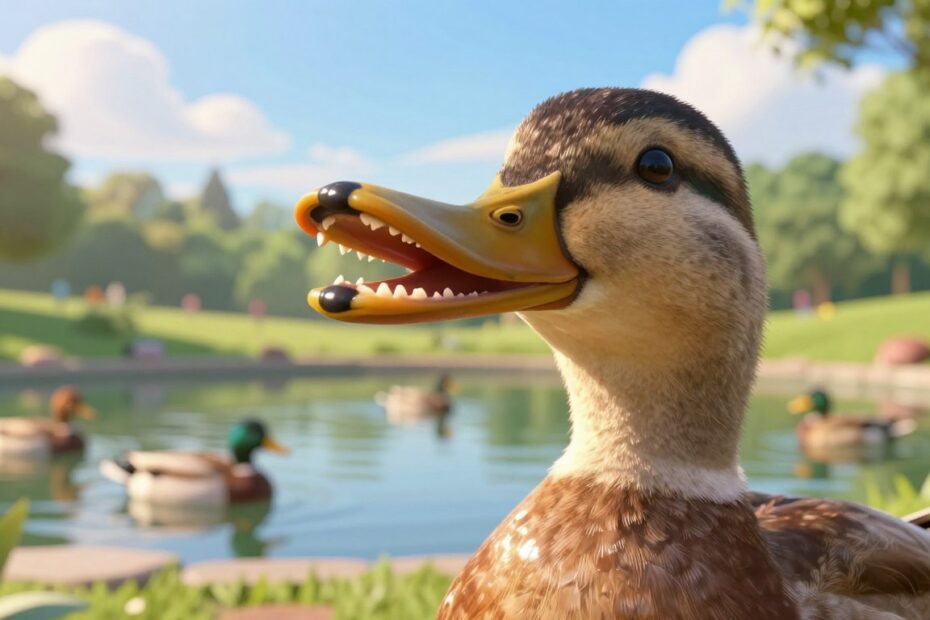 Czy kaczki mają zęby