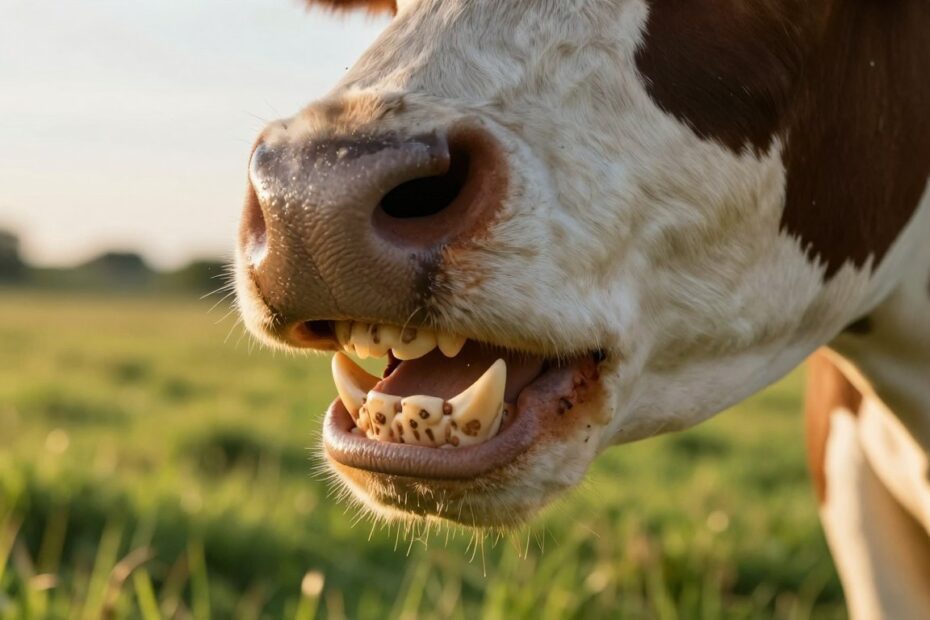 Czy krowa ma zęby