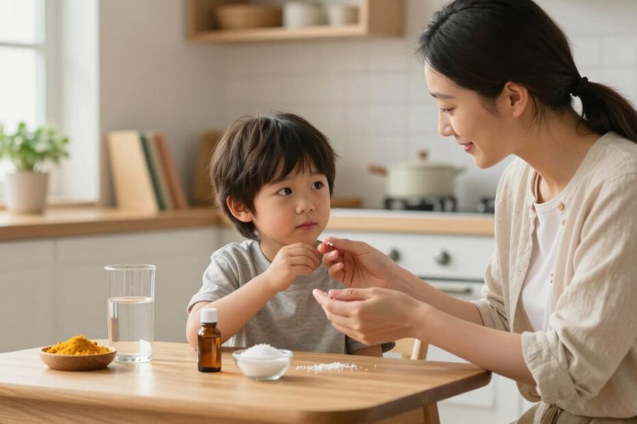 Ropień na dziąśle u dziecka – domowe sposoby