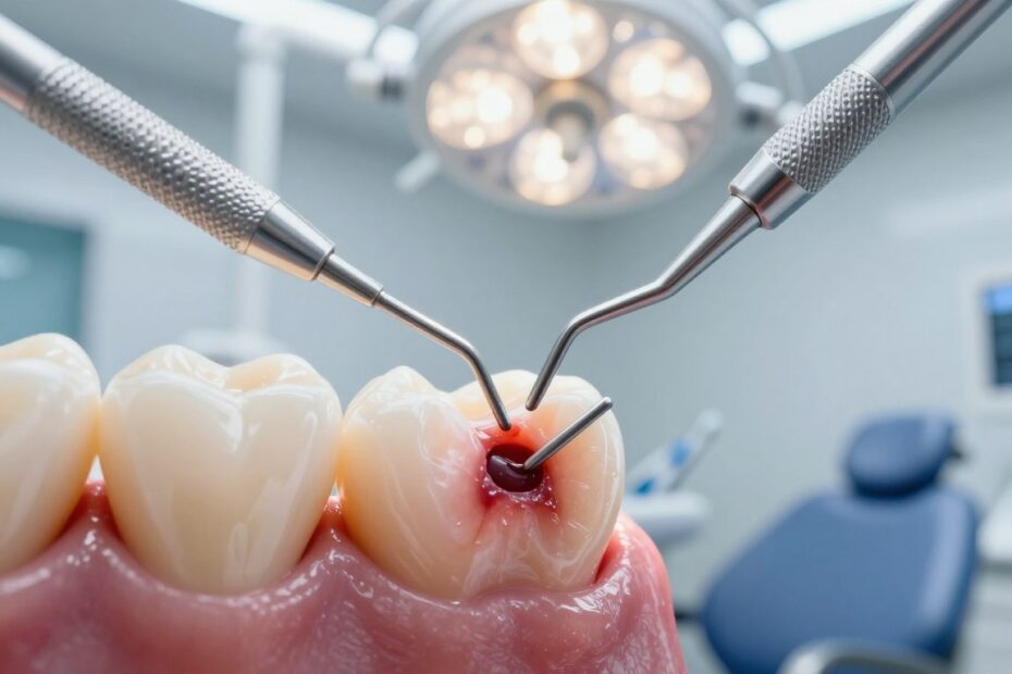 Co wyciąga ropę z zęba