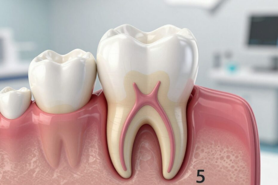 Ile kanałów ma ząb 5 dolny