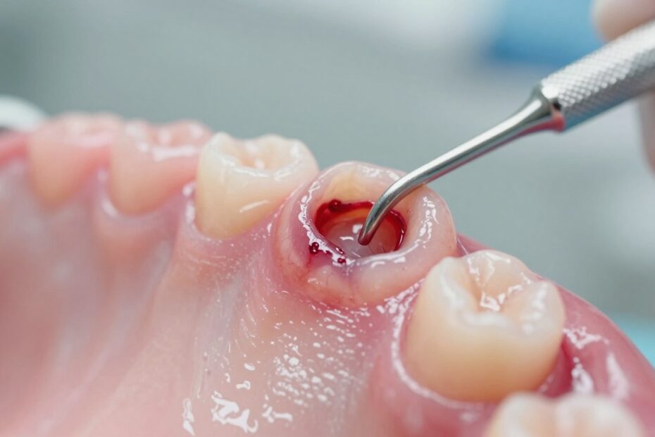 Jak powinna wyglądać rana po wyrwaniu zęba