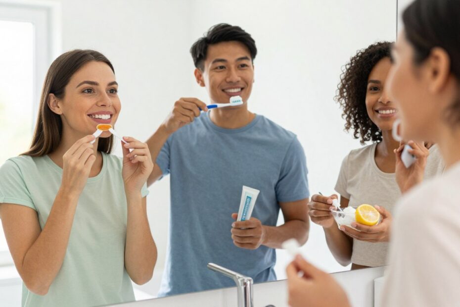 Jak wybielić zęby w domu