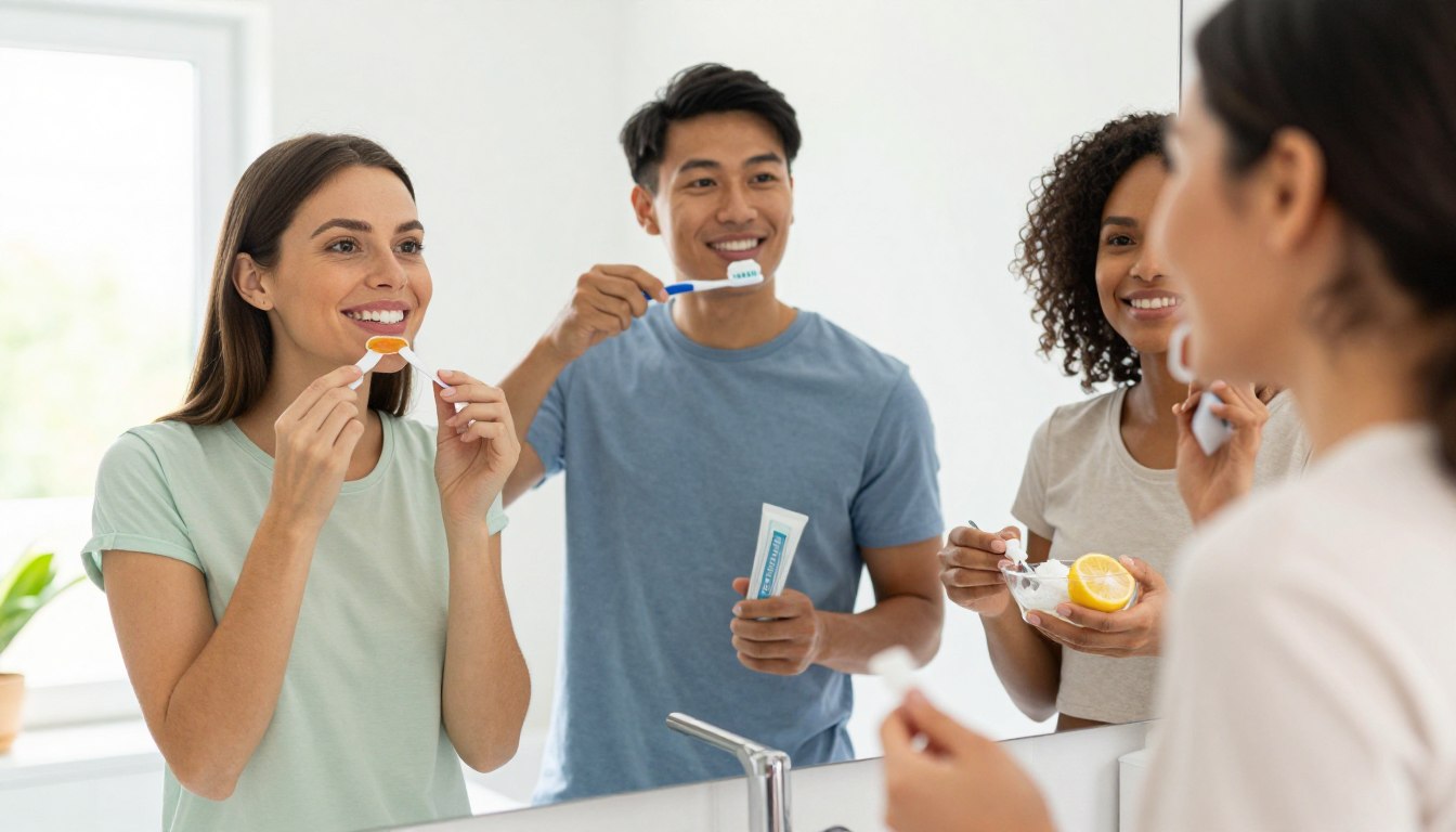 Jak wybielić zęby w domu