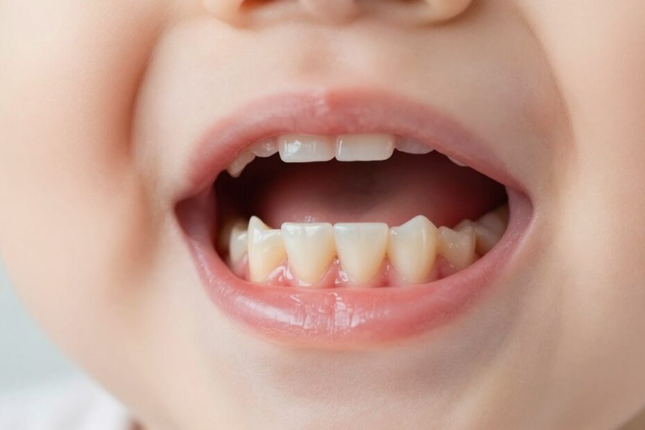 Jak wyglądają dziąsła przy ząbkowaniu – zdjęcia