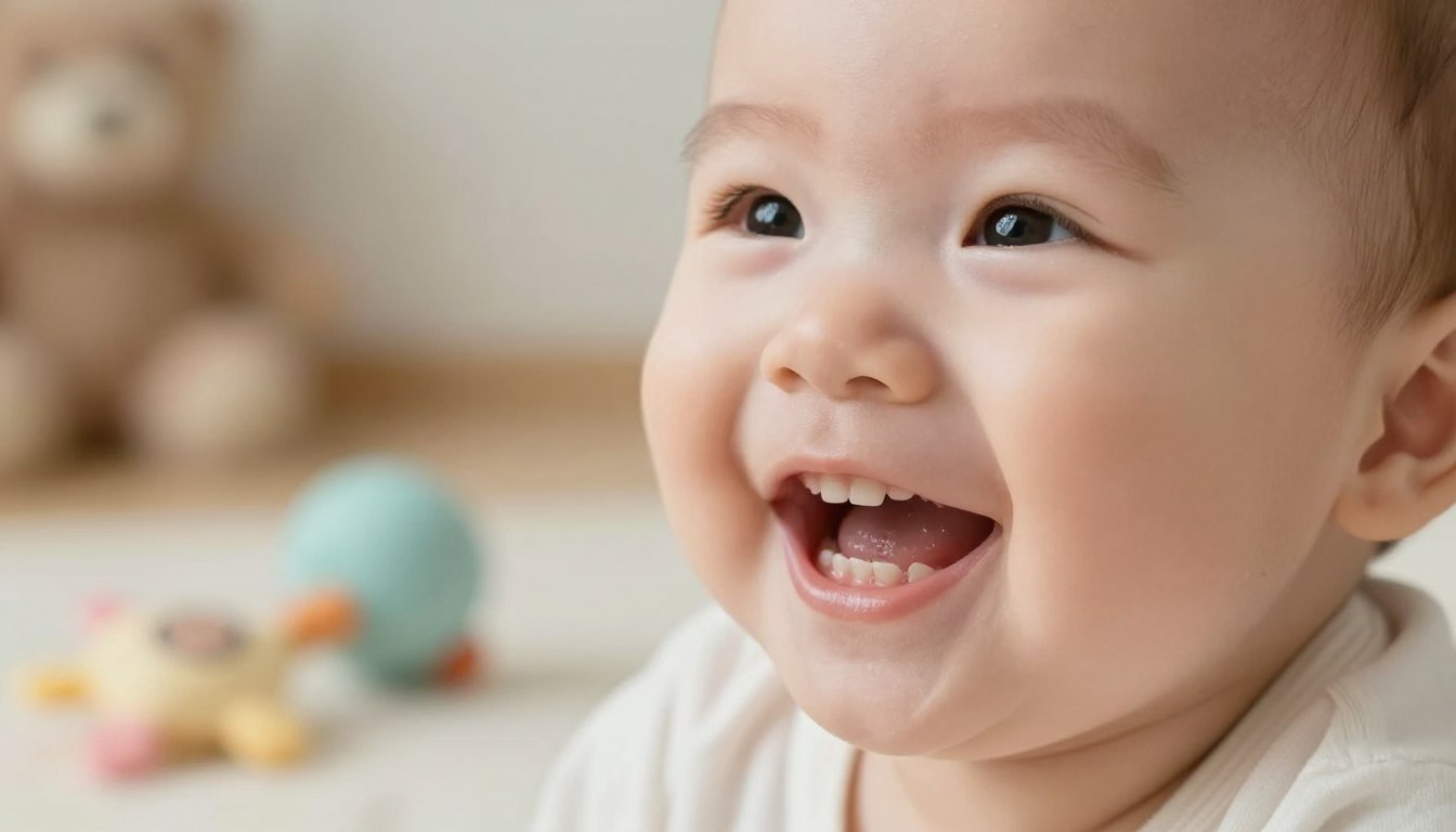 Jak wyglądają wychodzące zęby u niemowlaka