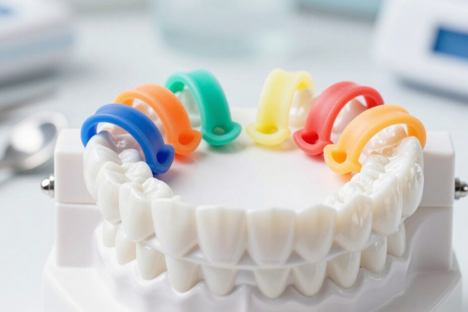 Jakie gumki do aparatu wybielają zęby