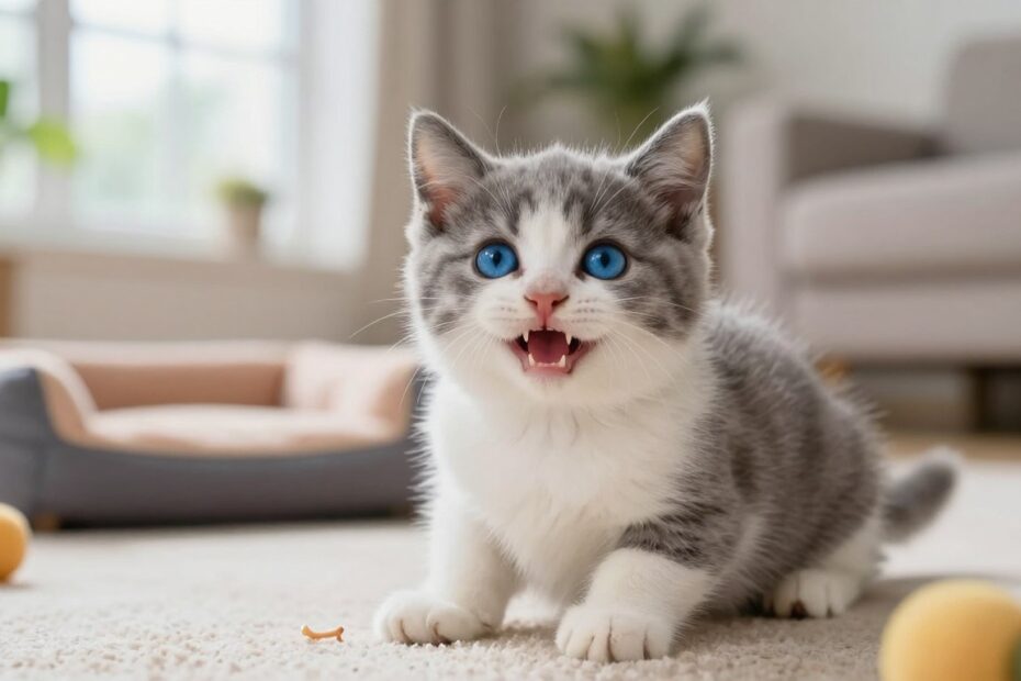 Kiedy kotu wypadają zęby