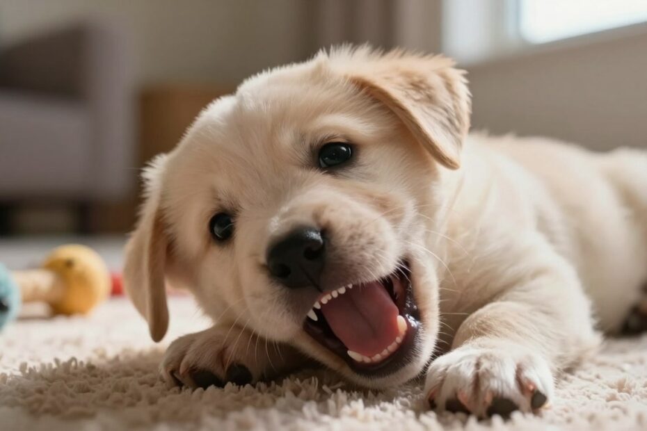 Kiedy szczeniakom wypadają zęby