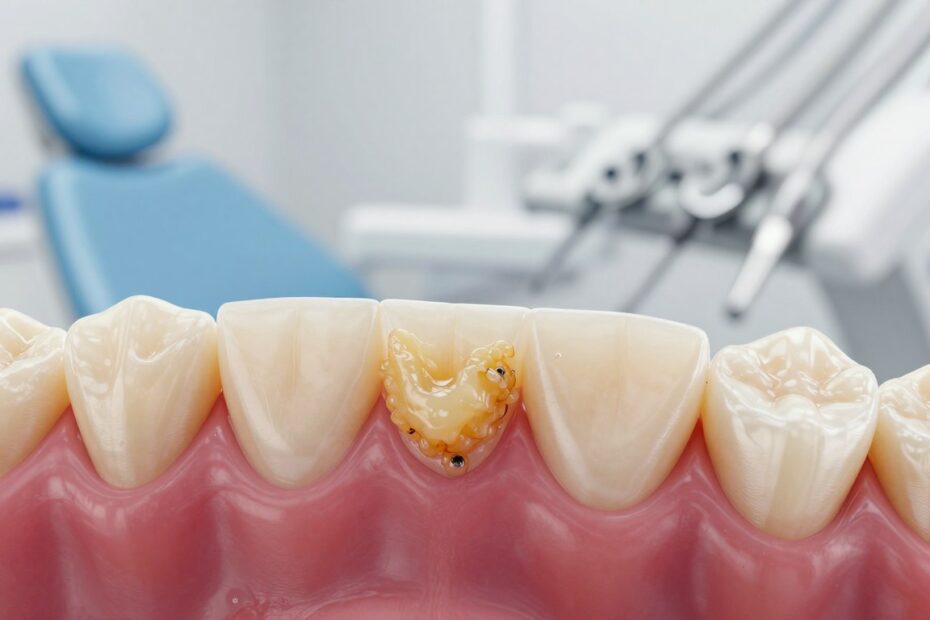 Od czego robi się kamień na zębach