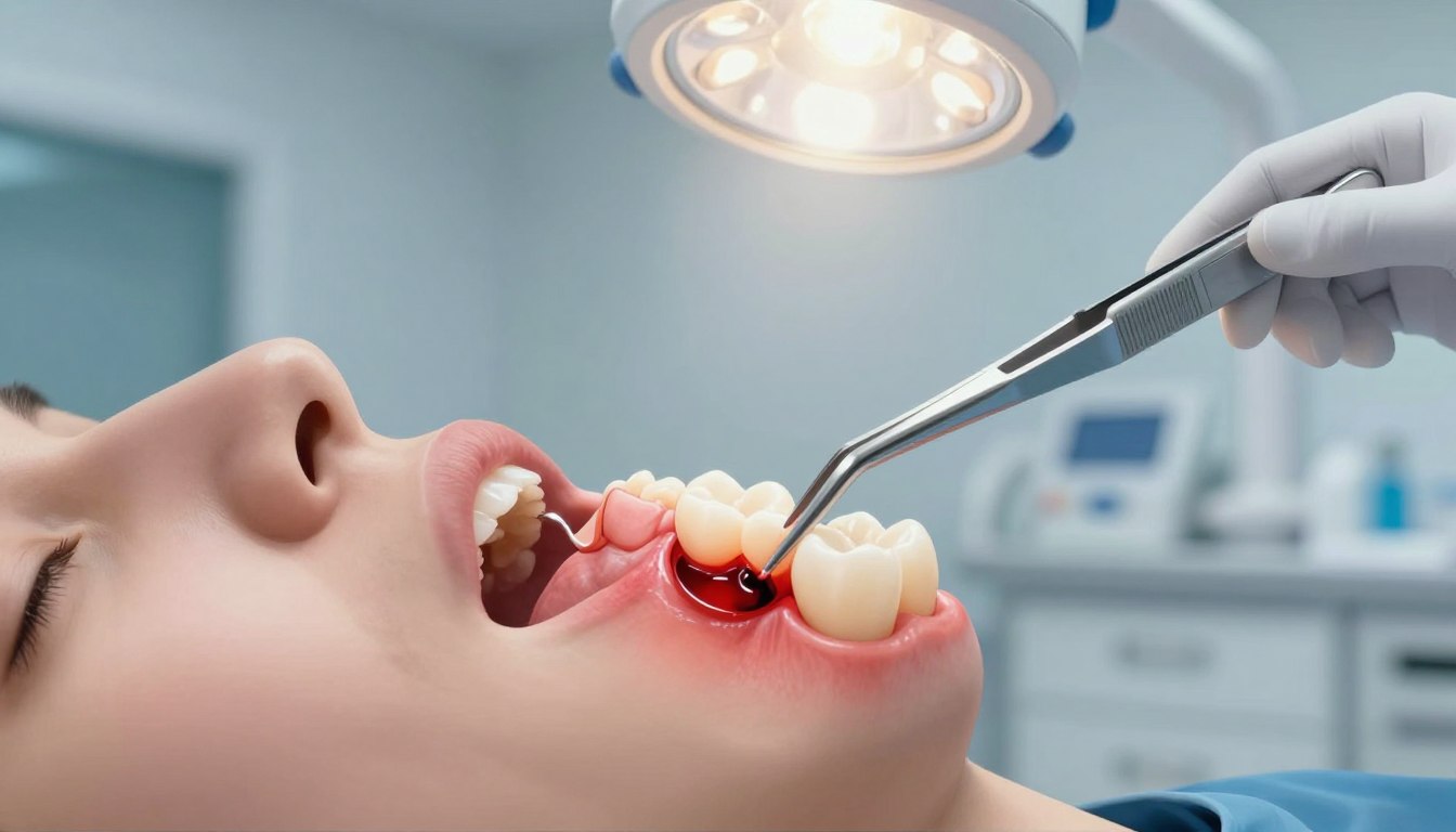 Zapalenie okostnej po wyrwaniu zęba – objawy