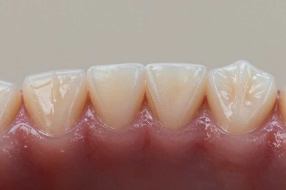 Złamany ząb przy dziąśle